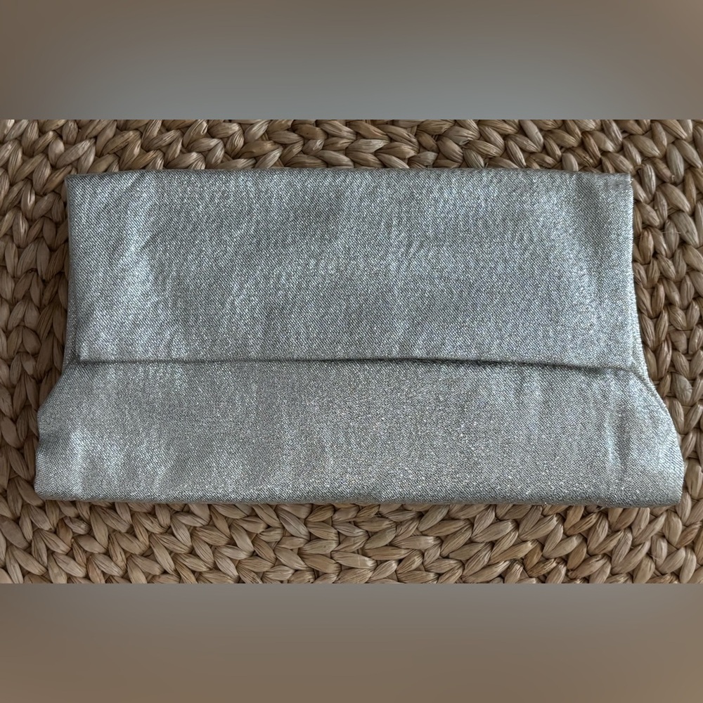 Vintage Lady Buxton Elegant Silver Clutch